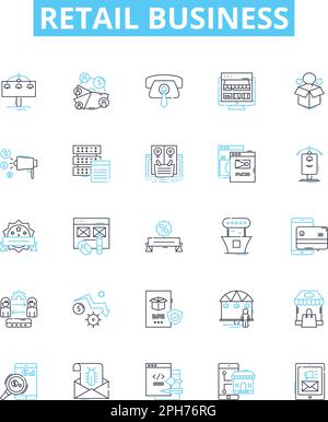 Advertising goods icons set, outline style Stock Vector Image & Art - Alamy