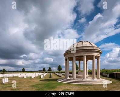 Bedford House Commonwealth War Graves Cemetery Stock Photo