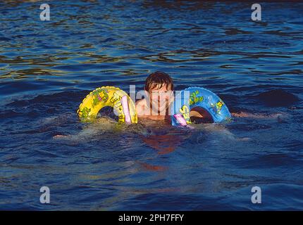 Sergey Bubka (URS) during a photo shoot for Nike International Athletics in Barcelona, Spain 1991 Stock Photo