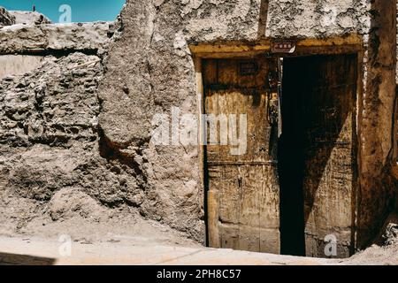 The Folk Houses on Hathpace in Kashgar, Xinjiang are very precious historical and cultural assets. Stock Photo