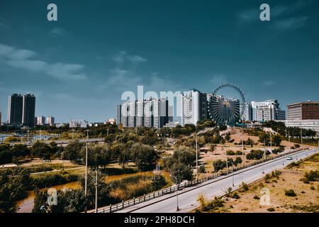 Kashgar, Xinjiang is a happy modern city that combines the essence of ethnicity and history Stock Photo