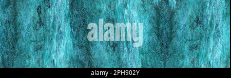 Abstract turquoise blue texture - Stone surface closeup Stock Photo
