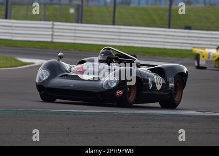 Steve Seaman, Lola T70 Mk2 Spyder, HSCC Thundersports Series renamed from Pre-80 Endurance, for Sports Racing, GT and Touring Cars that participated i Stock Photo