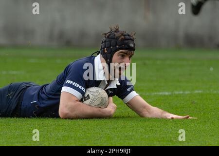 Twickenham, UK, 25 March 2023.  Pictured {Sam Reynolds} Twickenham, UK, 25 March 2023.  Twickenham, UK, 25 March 2023. Credit: Mark Dunn Photography/Alamy Live News Stock Photo