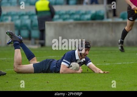 Twickenham, UK, 25 March 2023.  Pictured {Sam Reynolds} Twickenham, UK, 25 March 2023.  Twickenham, UK, 25 March 2023. Credit: Mark Dunn Photography/Alamy Live News Stock Photo