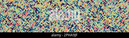 Color Diamonds illusion background generative pattern illustration Stock Vector
