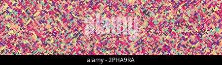 Color Diamonds illusion background generative pattern illustration Stock Vector