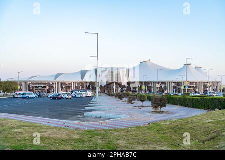A view of Sharm El-Sheikh International Airport in Egypt Stock Photo