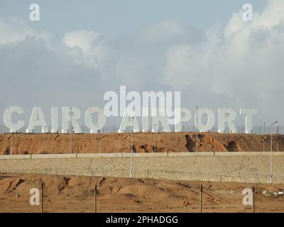 Cairo International Airport, the principal international airport of Cairo and the largest and busiest airport in Egypt that serves as the primary hub Stock Photo