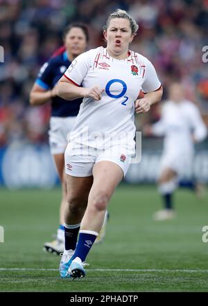 England's Marlie Packer in action during the Guinness Women's Six ...