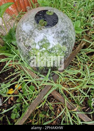 Early spring garden works, Bron, France Stock Photo - Alamy