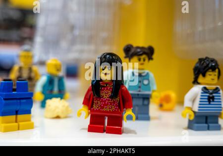 The LEGO Store, Flatiron District, 2023, New York City, USA Stock Photo