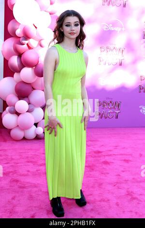 LOS ANGELES - MAR 24: Sydney Taylor at Prom Pact Premiere Screening at