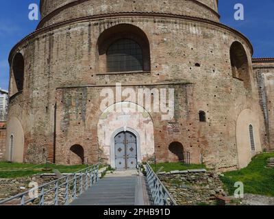 Rotonda, Roman government building similar to the Pantheon used as a church and then as a mosque Stock Photo