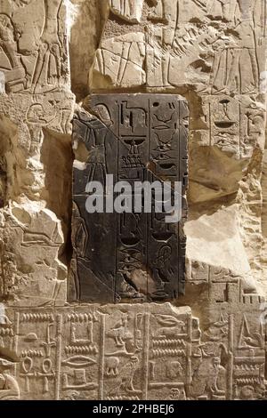 Tomb of Djehuty known as TT11, Dra Abu el-Naga, Luxor Egypt Stock Photo