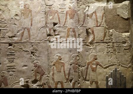 Tomb of Djehuty known as TT11, Dra Abu el-Naga, Luxor Egypt Stock Photo