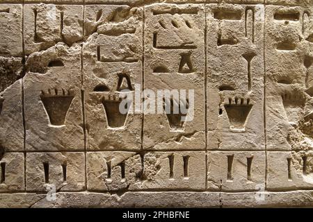 Tomb of Djehuty known as TT11, Dra Abu el-Naga, Luxor Egypt Stock Photo