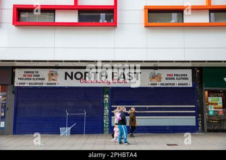 The City of Sunderland.   A new regional mayor is set to be elected in May 2024 under a £4.2bn devolution deal for the North East.. The figurehead would lead a mayoral combined authority stretching across Northumberland, Tyne and Wear, and County Durham.  The current North of Tyne mayor is Jamie Driscoll. Stock Photo