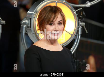 Kristie Macosko Krieger attends the UK Premiere of 'The Fabelmans' at The Curzon Mayfair in London. Stock Photo