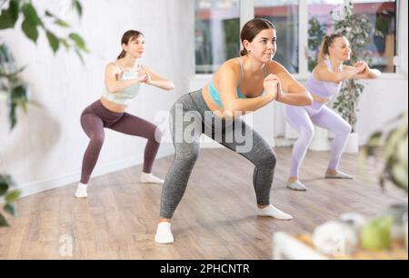 Woman in Sports Leggings and a Tank Top, Practicing Yoga, Performing  Vatajanasana Exercise, Horse Pose, Back View Stock Image - Image of  pilates, horse: 219986367