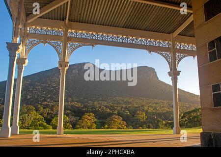 Mt Sturgeon Homestead, Dunkeld Stock Photo