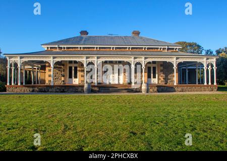 Mt Sturgeon Homestead, Dunkeld Stock Photo