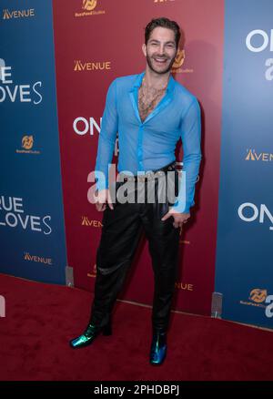 New York, USA. 27th Mar, 2023. Zachary Zane attends premiere of One True Loves in The Whitby Hotel in New York on March 27, 2023. (Photo by Lev Radin/Sipa USA) Credit: Sipa USA/Alamy Live News Stock Photo