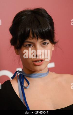 New York, USA. 27th Mar, 2023. Oona Yaffe attends the 'One True Loves' film premiere at the Whitby Hotel in New York, NY on March 27, 2023. (Photo by Efren Landaos/Sipa USA) Credit: Sipa USA/Alamy Live News Stock Photo