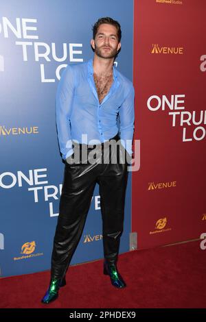 New York, USA. 27th Mar, 2023. Zachary Zane attends the 'One True Loves' film premiere at the Whitby Hotel in New York, NY on March 27, 2023. (Photo by Efren Landaos/Sipa USA) Credit: Sipa USA/Alamy Live News Stock Photo