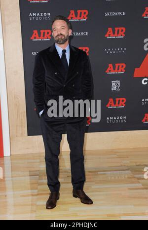 Los Angeles, CA. 27th Mar, 2023. Ben Affleck at arrivals for AIR World Premiere, Regency Village Theatre, Los Angeles, CA March 27, 2023. Credit: Elizabeth Goodenough/Everett Collection/Alamy Live News Stock Photo