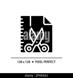DIY STEM pixel perfect white linear icon for dark theme Stock Vector ...