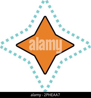 Define, delimit, delimiter icon is use in designing and developing websites, commercial, print media, web or any type of design project. Stock Vector