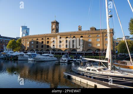 St Katharine Docks, Tower Hamlets, London, UK Stock Photo