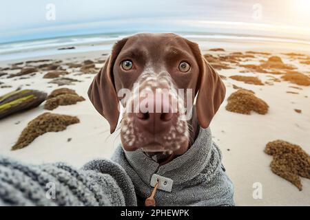 German shorthaired shop pointer sweater