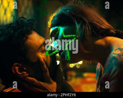 ALI JUNEJO and RASTI FAROOQ in JOYLAND (2022), directed by SAIM SADIQ ...