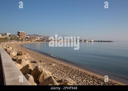 El Campello Beach, Alicante; Spain Stock Photo