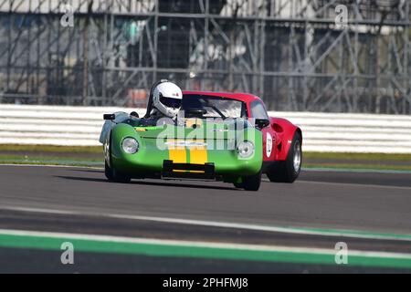 Ashley Hudson, Lotus 23B, HSCC GT & Sports Racing Championship for the Guards Trophy, eligible cars include; Pre ’66 GT cars,  Pre ’69 sports-racing c Stock Photo