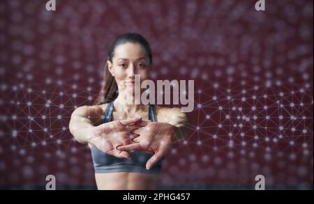 Young Athletic Woman In Sportswear. Beautiful Slim Body. Sport Concept.  Stock Photo, Picture and Royalty Free Image. Image 99516095.