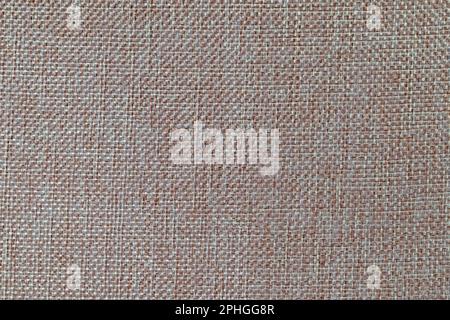 Burlap fabric in a close-up as a background Stock Photo