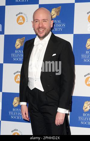 London, UK . 28 March, 2023 . Tom Allen pictured at the Royal Television Society (RTS) Programme Awards 2023 held at the Grosvenor House Hotel. Credit:  Alan D West/EMPICS/Alamy Live News Stock Photo