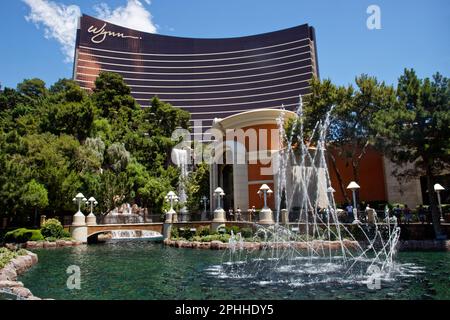 Wynn Hotel & Casino in Las Vegas, Nevada, USA Stock Photo