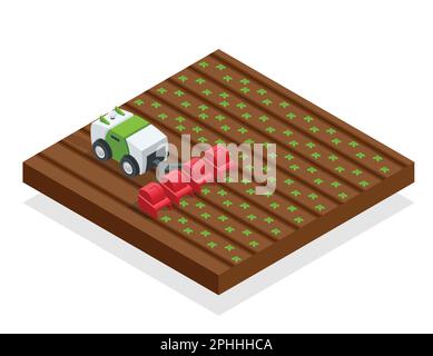 AI and IoT in farming concept icon Stock Vector Image & Art - Alamy