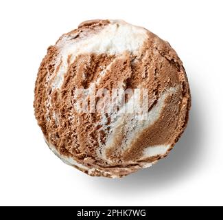 https://l450v.alamy.com/450v/2phk7wg/chocolate-and-vanilla-ice-cream-ball-isolated-on-white-background-top-view-2phk7wg.jpg