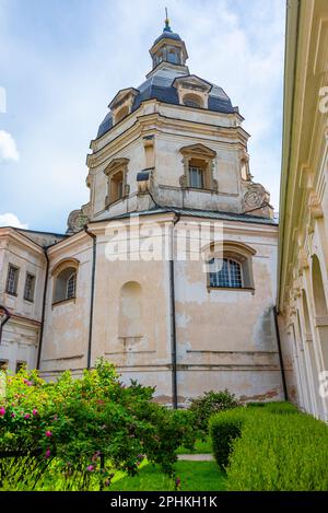 Pazaislis Monastery and church in Kaunas, Lithuania. Stock Photo