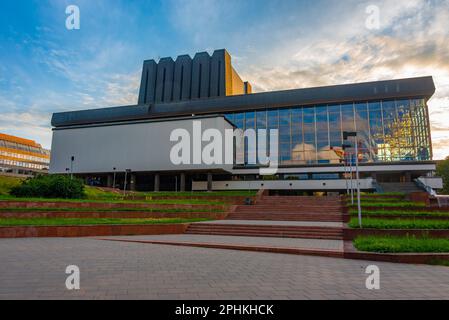 Lithuanian National Opera and Ballet Theatre in Vilnius. Stock Photo