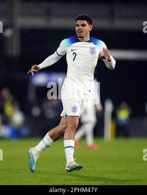 England's Morgan Gibbs-White during a training session at St George's ...