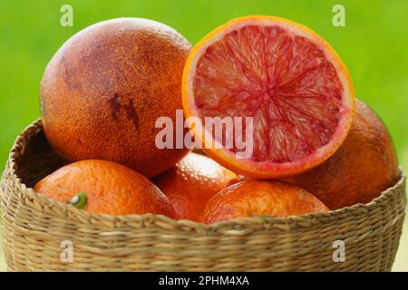 Oranges sanguinelli Stock Photo