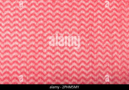 Cleaning Cloth Texture Background, Pink Wipe Rag Pattern, Cleaning Microfiber Towel Mockup with Copy Space Stock Photo