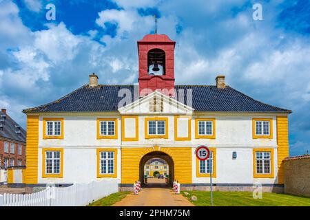 Valdemars Slot in Denmark during a summer day. Stock Photo