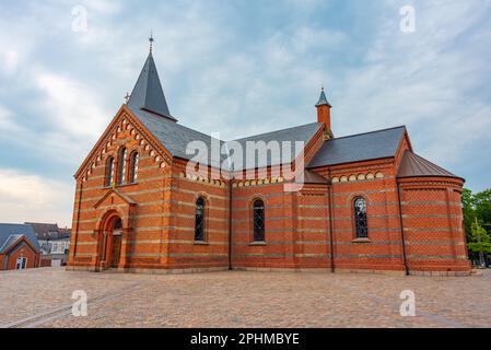 Church of Our Saviour in Esbjerg, Denmark. Stock Photo